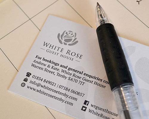 White Rose - Business cards